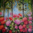 Kvetouc me, olej 70x70