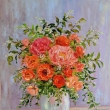 Ohniv, olej 50x60