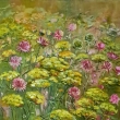 Ze zahrad - ebek, olej 60x60