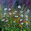 Gobeln  lunch kvt, olej 60x60
