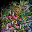 Kvtinov gobeln, olej 60x80