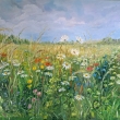 Na louce , olej 120x90