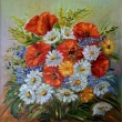 Kytice pro poten, olej 40x40