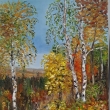 Ziv podzim, olej 40x50