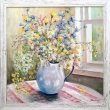 Natrhan pi cesta  - u babiky . olej 60x60, prodno