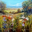 Pohdkov louka, olej 90x80, zamluveno