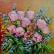 Rov tulipny,olej 50x50